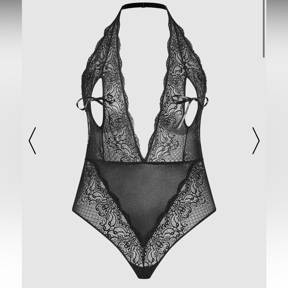 NWT| Teddy Open Cups Lingerie - Picture 7 of 11